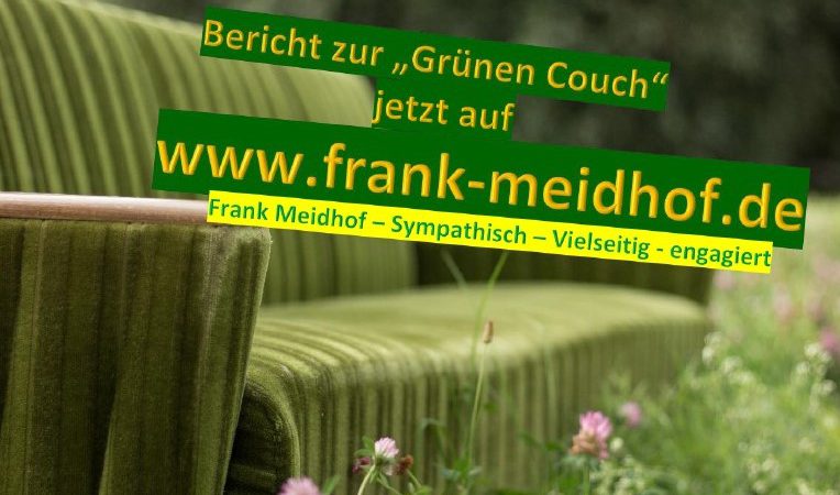1. Veranstaltung „Grüne Couch“