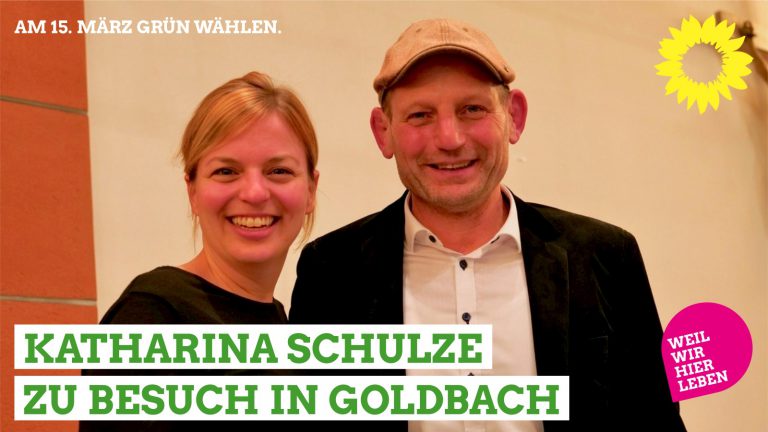 Katharina Schulze zu Gast in Goldbach